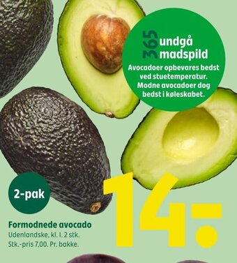 Coop 365 Formodnede avocado tilbud