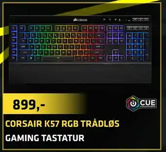 Corsair K57 rgb trådløs