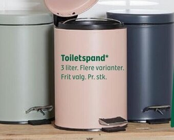 Toiletspand*