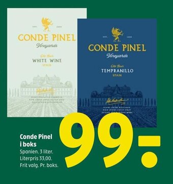 Conde Pinel i boks