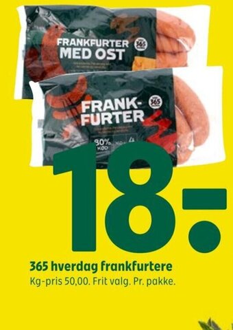 Coop 365 365 hverdag frankfurtere tilbud