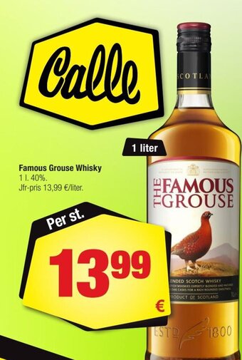 Calle Famous Grouse Whisky tilbud