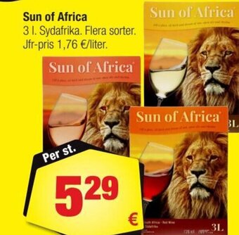 Calle Sun of Africa tilbud