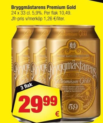 Calle Bryggmästarens Premium Gold tilbud