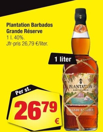 Calle Plantation Barbados Grande Réserve tilbud