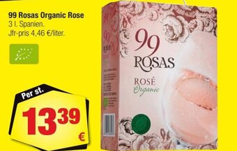 Calle 99 Rosas Organic Rose 3 L tilbud