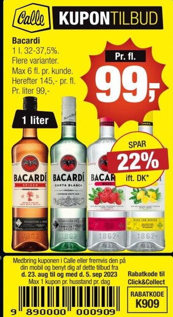 Calle Bacardi tilbud
