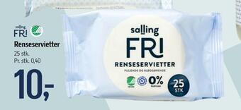 Renseservietter