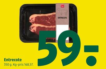 Coop 365 Entrecote tilbud