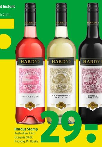 Hardys stamp