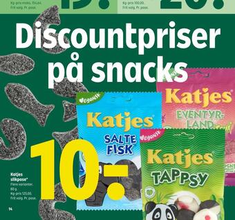 Coop 365 Katjes slikpose tilbud