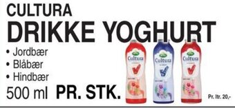 ABC Lavpris CULTURA DRIKKE YOGHURT tilbud