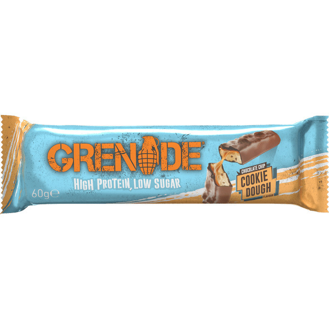 Grenade 5 x proteinbar cookie dough tilbud hos Motatos