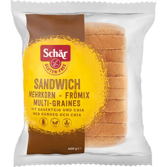 Motatos Schär - 2 x flerkornsbrød glutenfrit tilbud