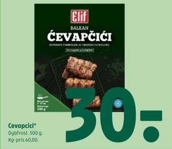 Coop 365 Elif cevapcici tilbud