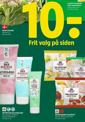 Coop 365 Coop 365 minirisk intimsæbe tilbud