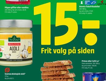 Coop 365 Svansø aioli tilbud