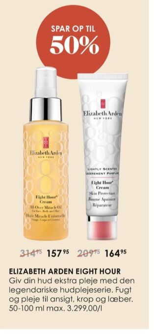 Matas Elizabeth arden creme tilbud