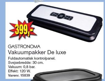 Harald Nyborg Gastronoma vakuummaskine tilbud