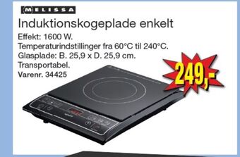 Harald Nyborg Melissa kogeplade tilbud