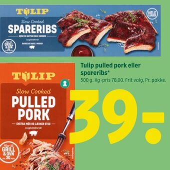 Coop 365 Tulip pulled pork tilbud