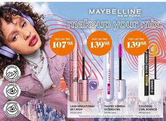 Matas Maybelline new york mascara tilbud