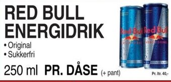ABC Lavpris RED BULL ENERGIDRIK tilbud
