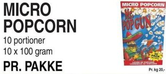 ABC Lavpris MICRO POPCORN tilbud