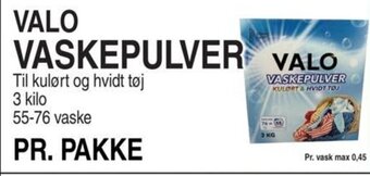 VALO VASKEPULVER