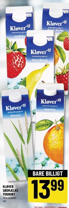 Løvbjerg Kløver sødmælksyoghurt tilbud