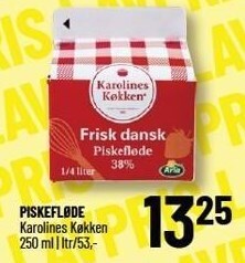 Piskefløde 250 ml