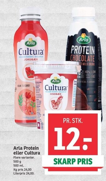 SPAR Arla protein eller cultura tilbud
