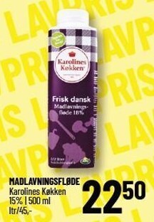 Løvbjerg Madlavningsfløde 500 ml tilbud
