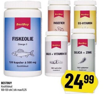 Løvbjerg BESTBUY Kosttilskud 100-120 stk tilbud