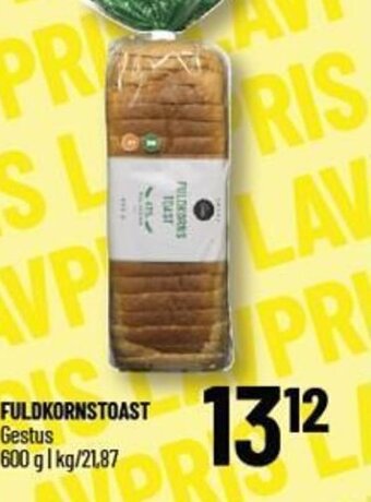 Løvbjerg FULDKORNSTOAST Gestus tilbud