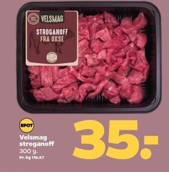 Netto Velsmag stroganoff 300 g. tilbud