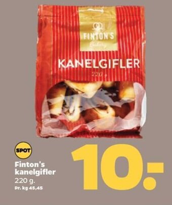 Finton's kanelgifler 220 g.