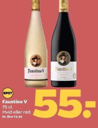 Netto Faustino V 75 cl. tilbud
