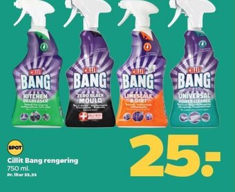 Cillit Bang rengøring 750 ml.