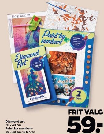 Netto Diamond Art tilbud