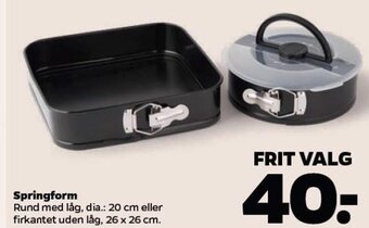 Netto Springform tilbud