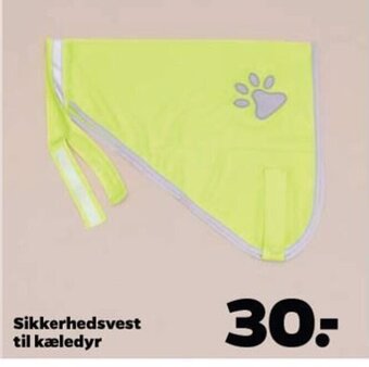 Sikkerhedsvest til kæledyr