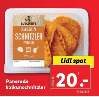 Lidl Panerede kalkunschnitzler tilbud