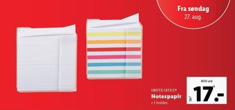 UNITED OFFICEⓇ Notespapir