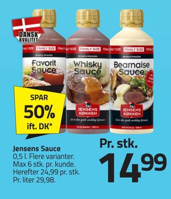Fleggaard Jensens sauce tilbud