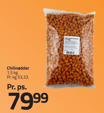 Fleggaard Chilinødder tilbud