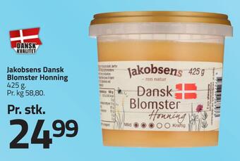 Jakobsens dansk blomster honning