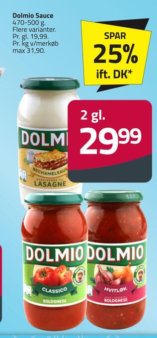 Fleggaard Dolmio sauce tilbud
