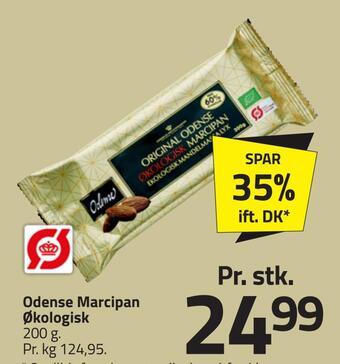 Fleggaard Odense marcipan økologisk tilbud