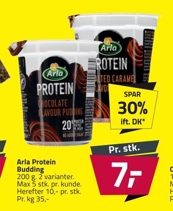 Fleggaard Arla protein budding tilbud